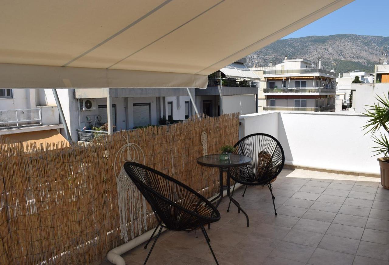 Boho Oasis Central Penthouse Apartment Volos Exterior photo